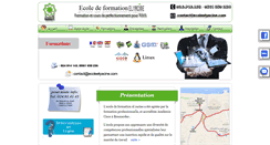 Desktop Screenshot of ecoleelyacine.com