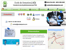Tablet Screenshot of ecoleelyacine.com